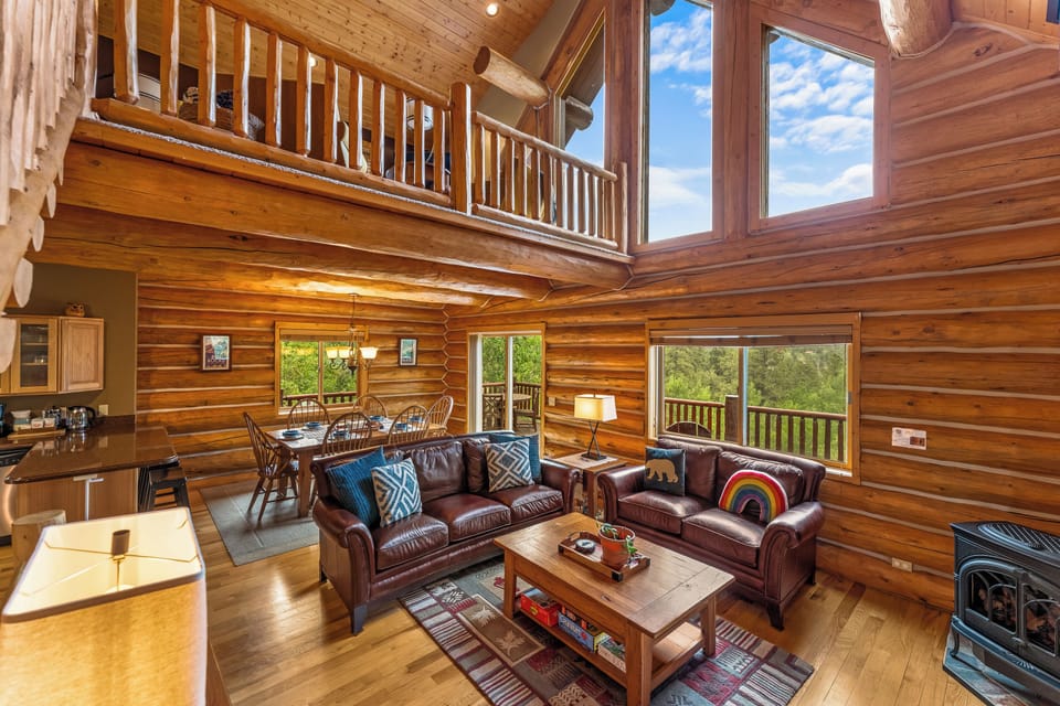 Main floor living room.