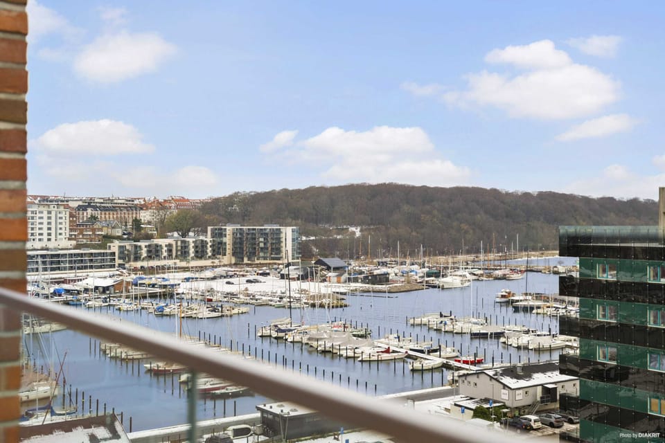 Balcony views overlooking the marina