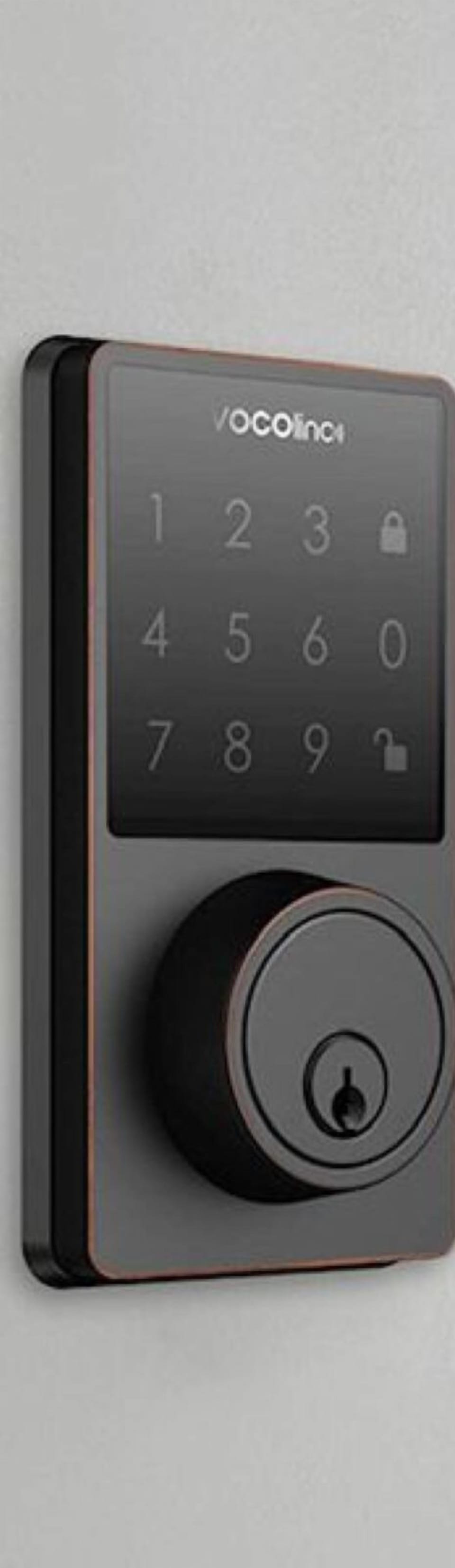 Keyless, touch screen entry. 