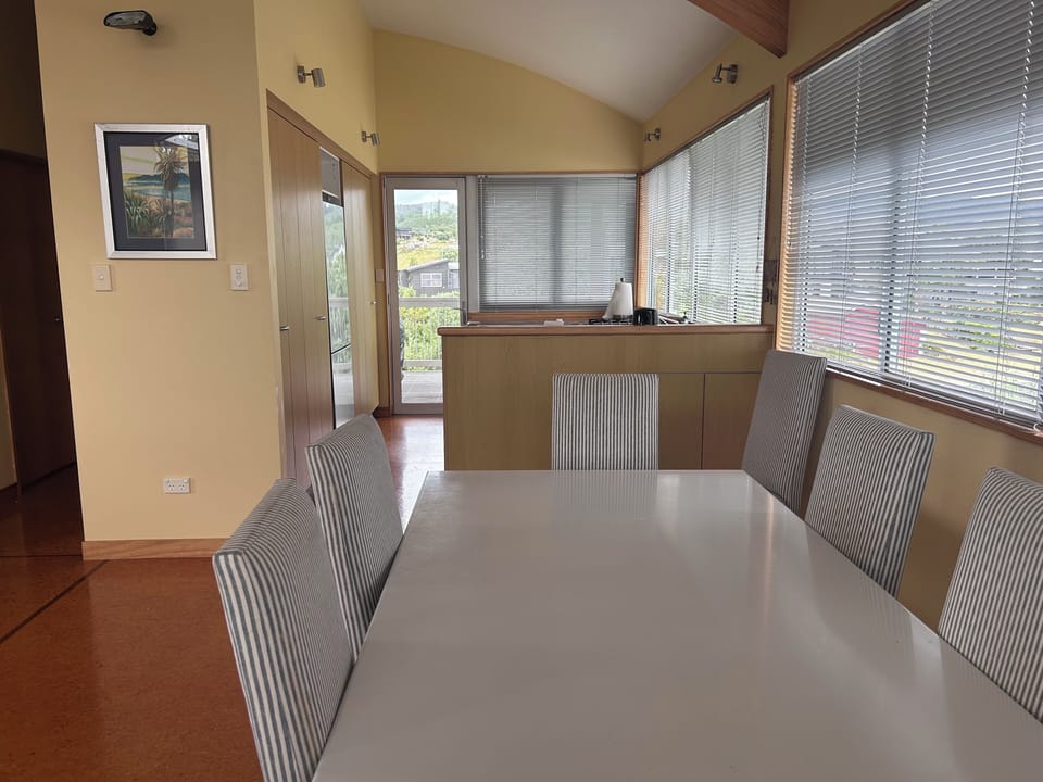 table with 8 chairs