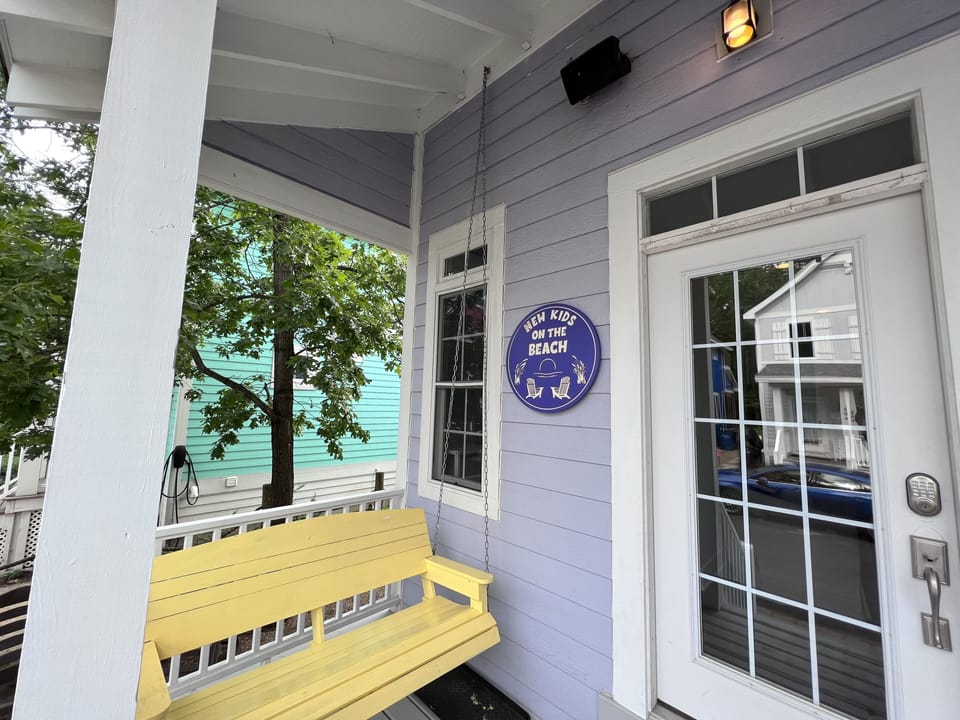 Front deck