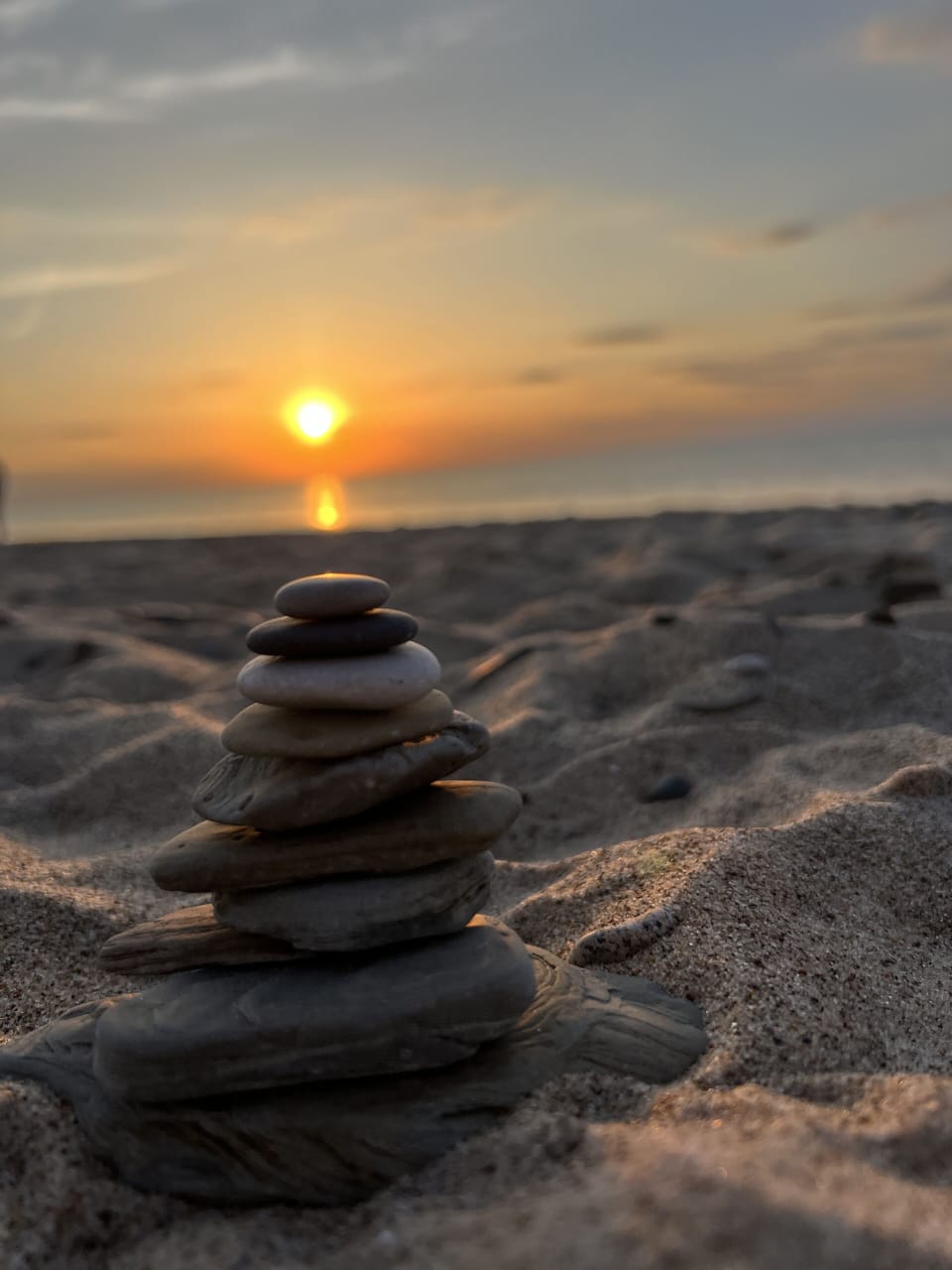 Lake Michigan beach
