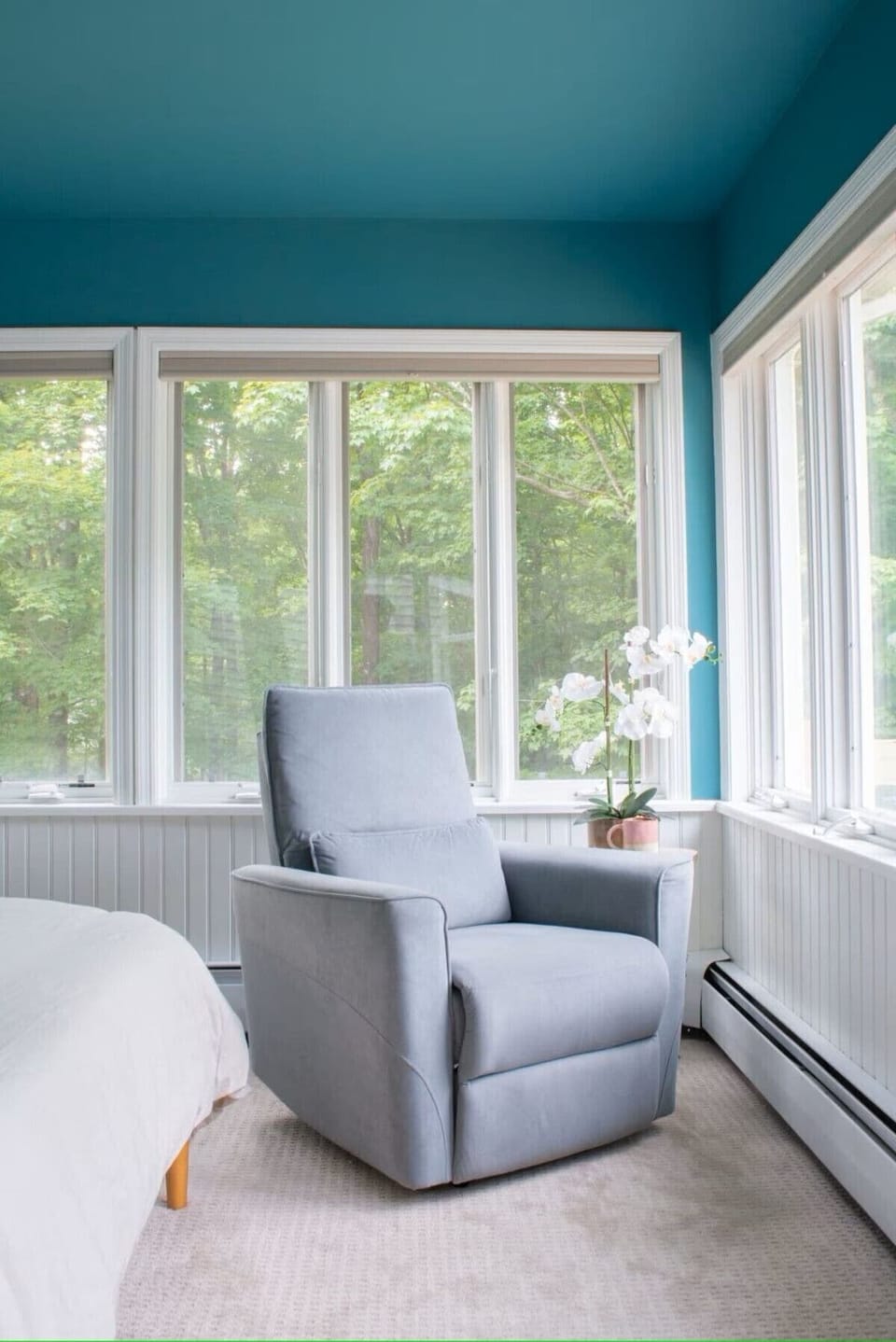 A chair for gazing outside