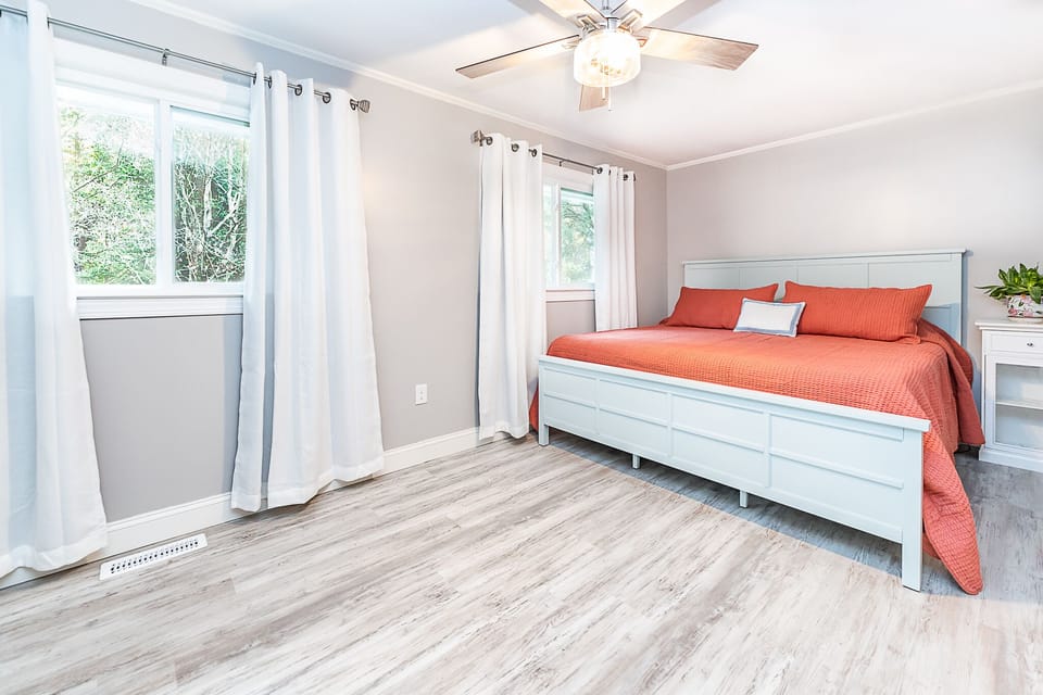 Main Bedroom with half bath.