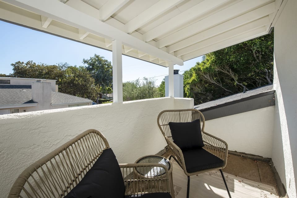 Primary bedroom balcony