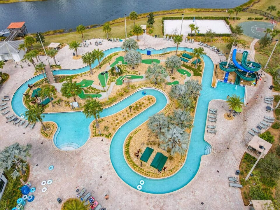 An overhead glimpse of fun, sun, and slow-floating vibes