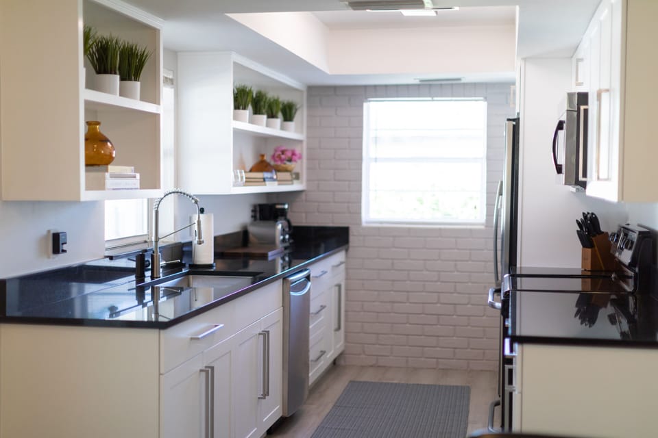 Kitchen is Fully Stocked with Kitchenware