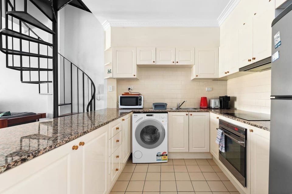 Keep your laundry fresh with a washer throughout your stay.