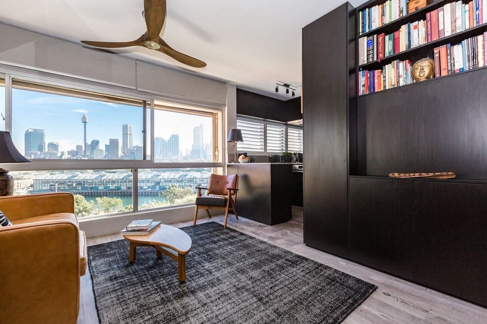  The apartments layout is compact but functional—with the real selling point being it's beautiful skyline views and stellar location.
