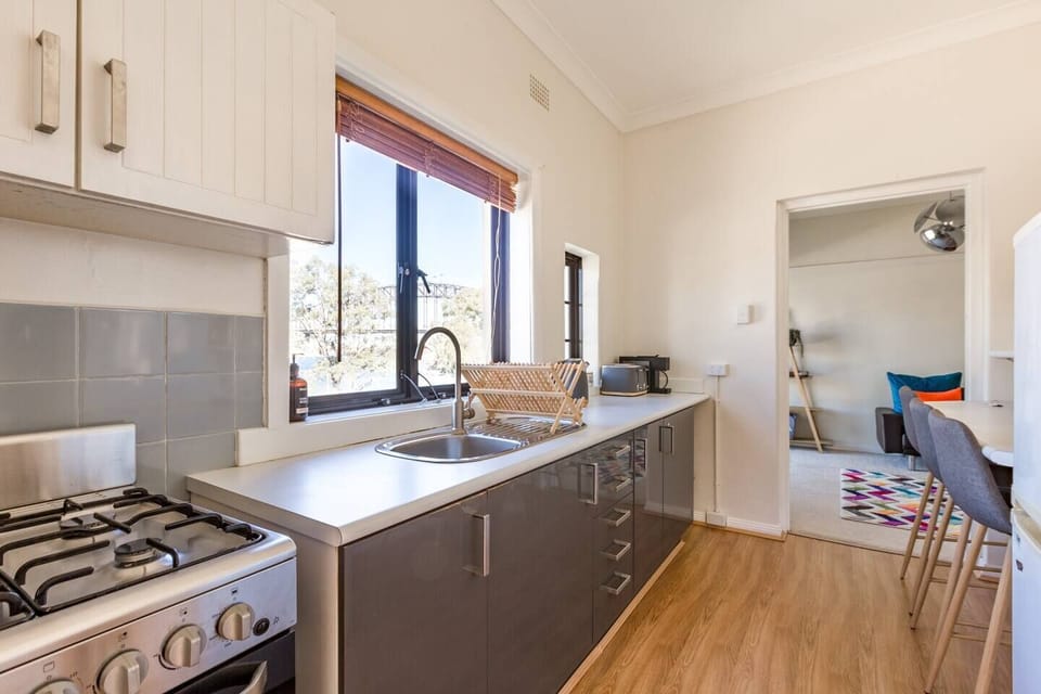 Whip up a favorite recipe in the well-equipped kitchen while enjoying the view.