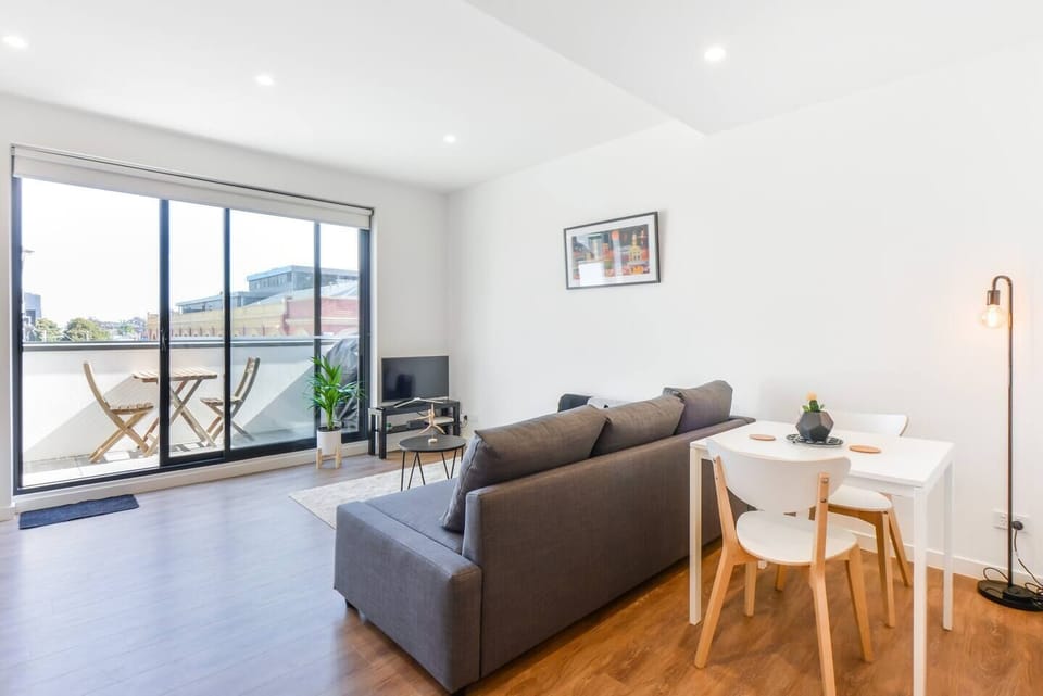 Kick back on the spacious three seater lounge and make use of the flat screen TV and have a relaxing night in