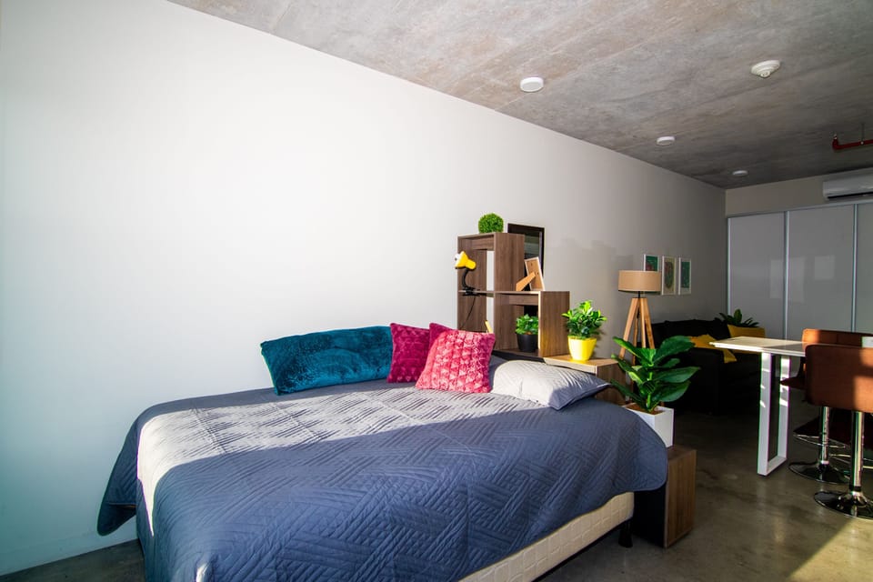 Open bedroom