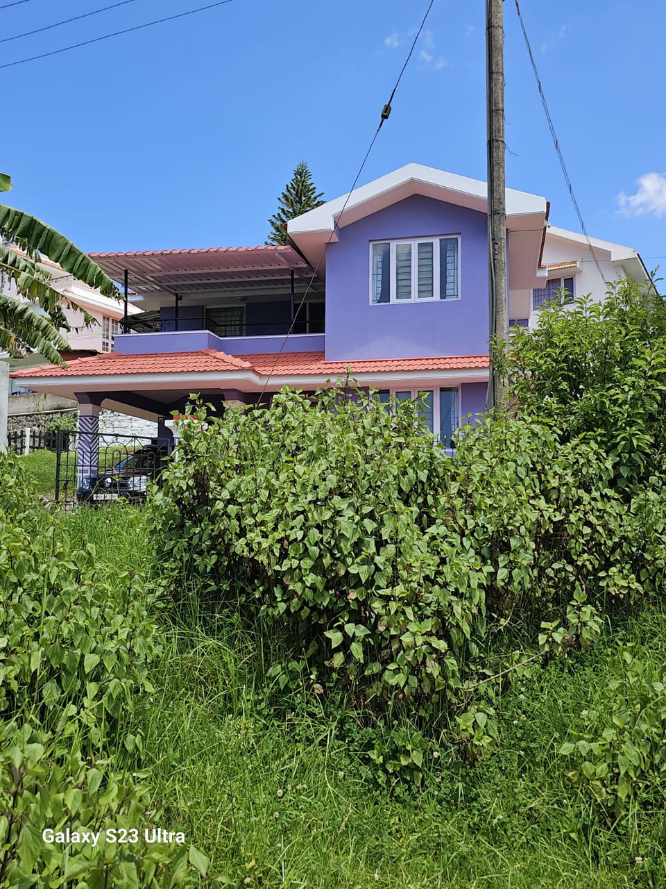 Villa front elevation 