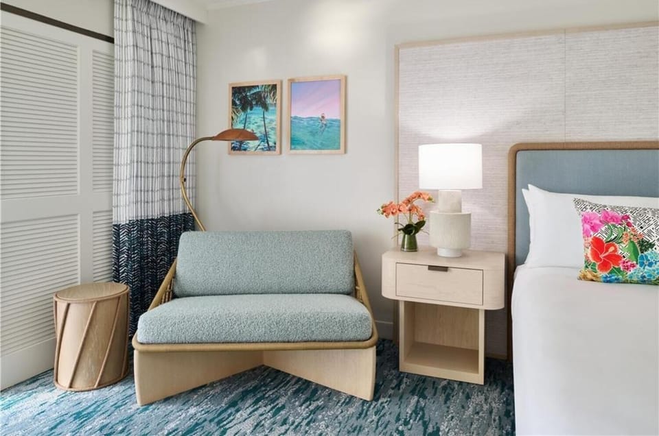 Bedroom. Interior and views may vary based on location and availability.