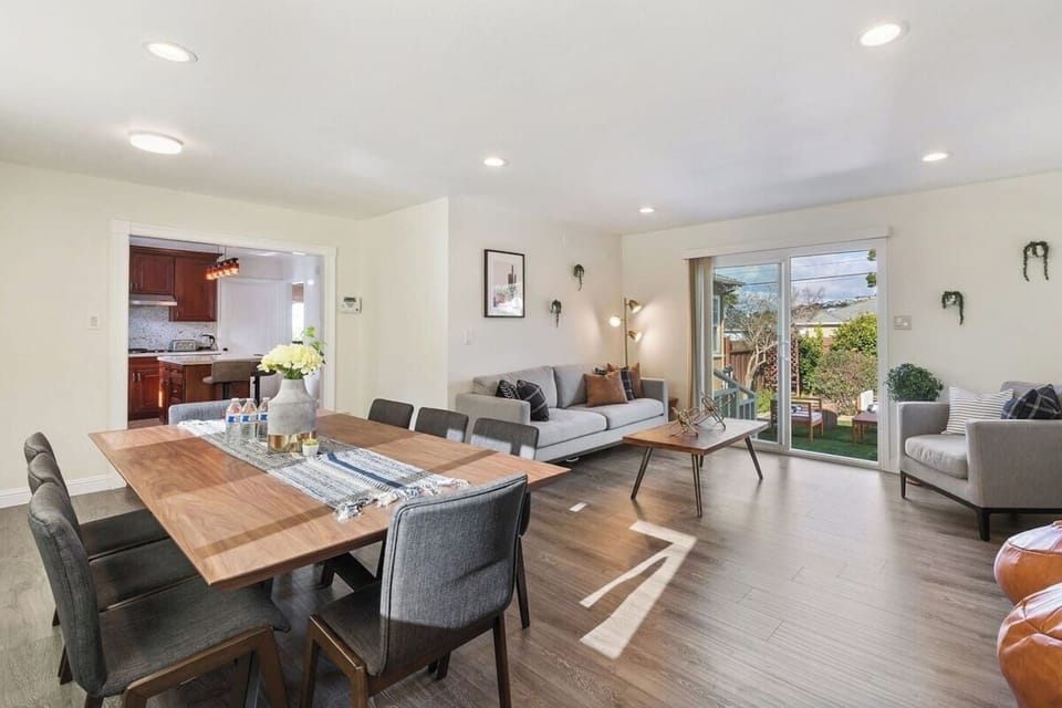 Enjoy every meal with your family or friends in our dining area which can seat 8 people.