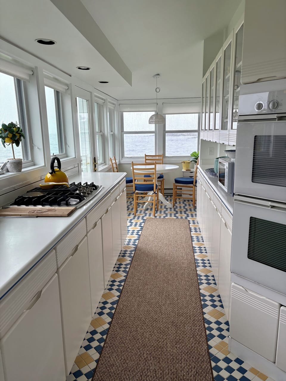 Fully-stocked kitchen