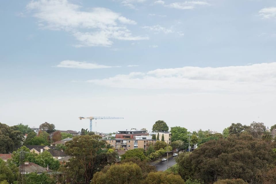 Have your morning coffee on the balcony and enjoy quiet, treetop views.