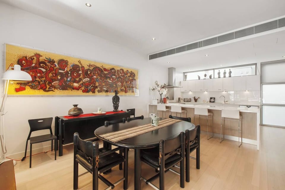 Spacious dining