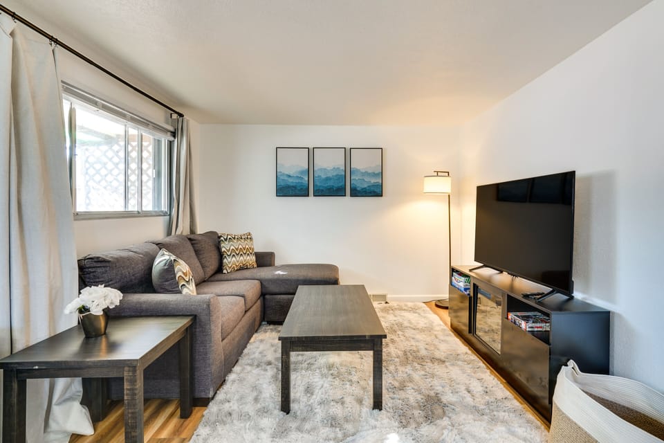 Pueblo Vacation Rental | 1BR | 1BA | 550 Sq Ft | Stairs Required to Enter