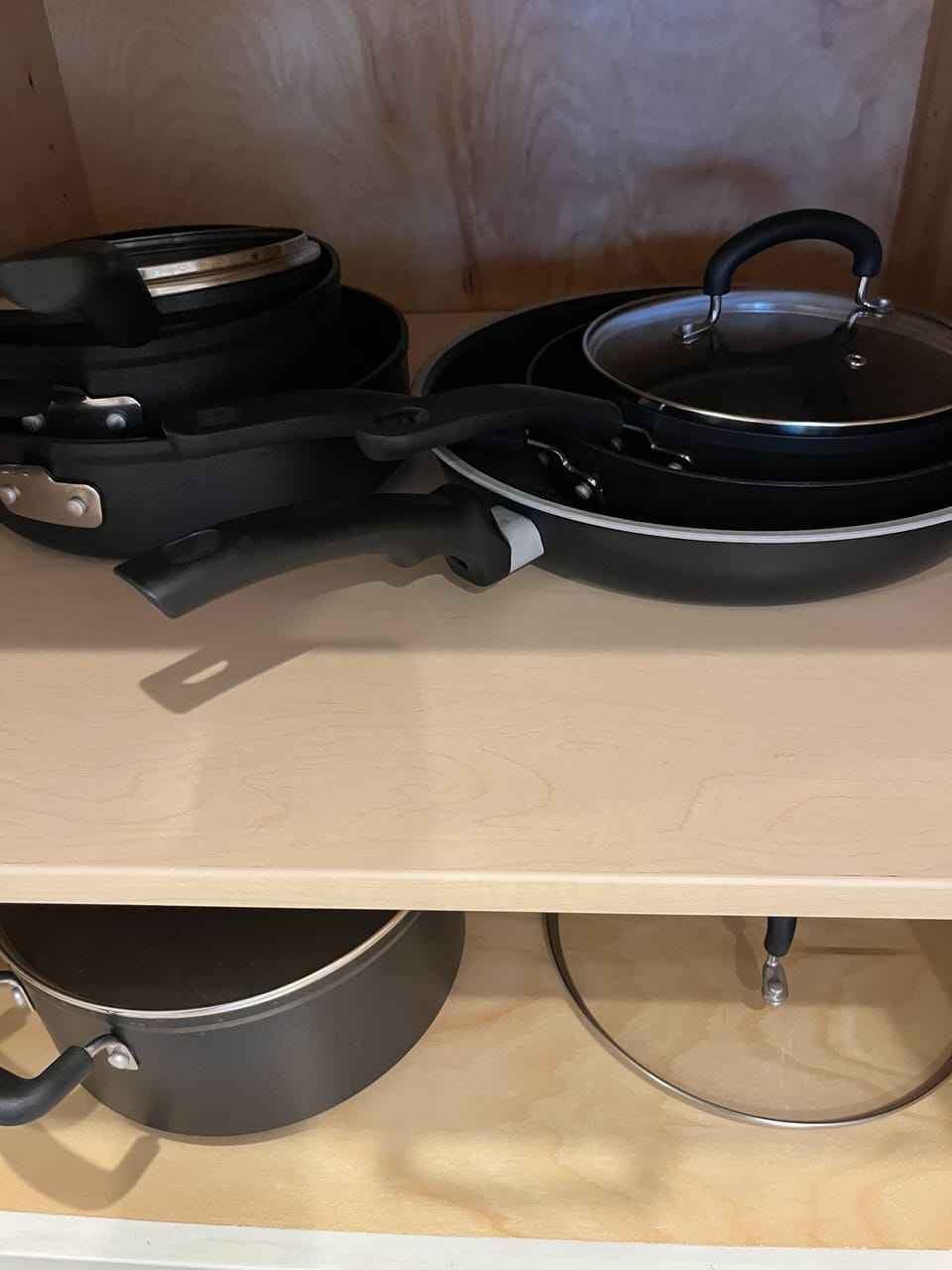 Fully stocked kitchen