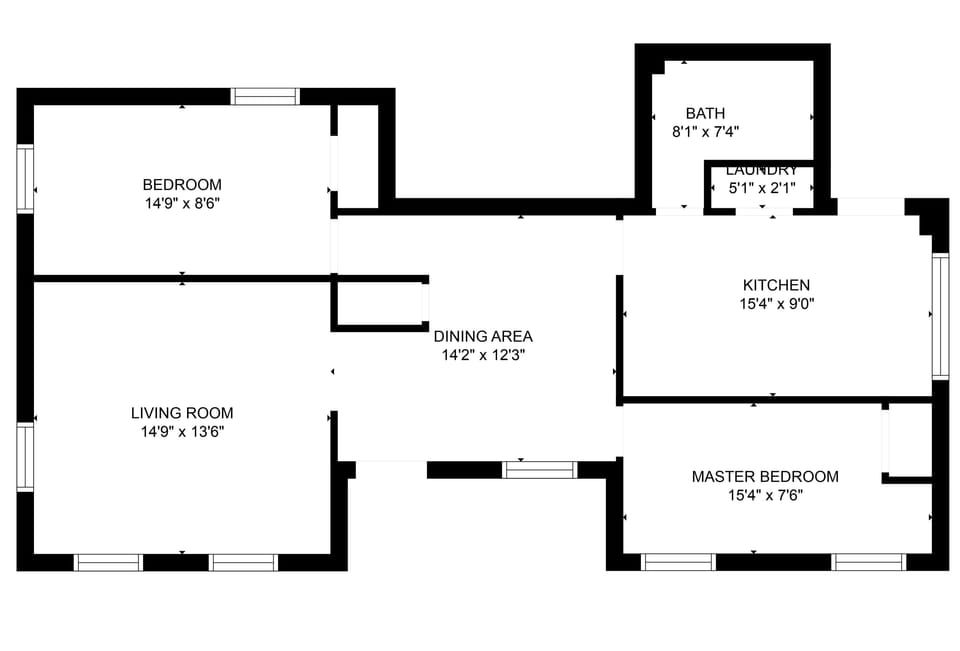 Floor plan of unit