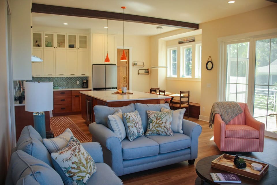 Living Room - Kitchen