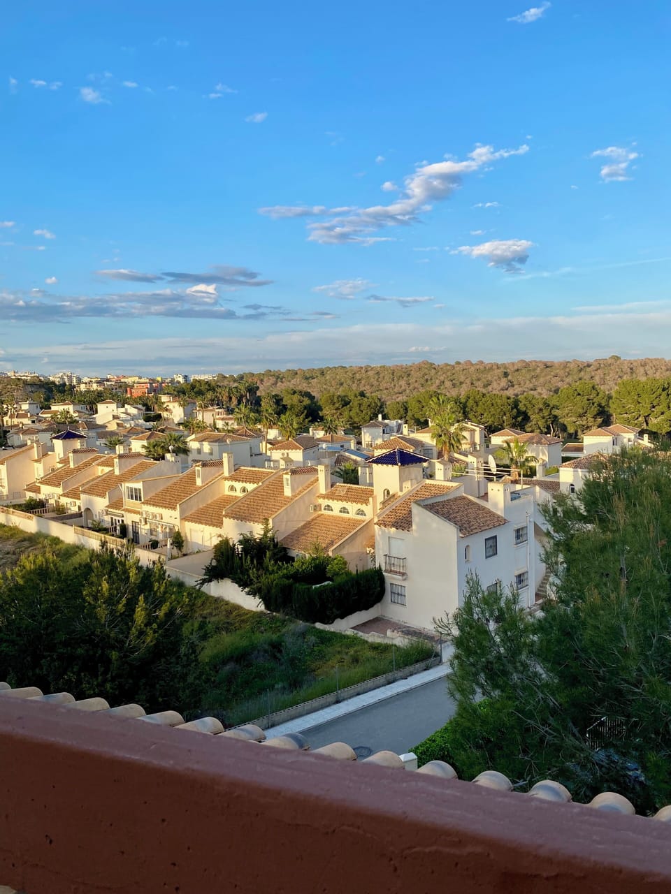 View from private roof terrace 