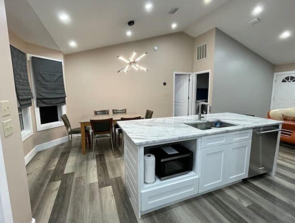 Microwave, Dish washer, InSink garbage disposal, toaster oven, conventional oven