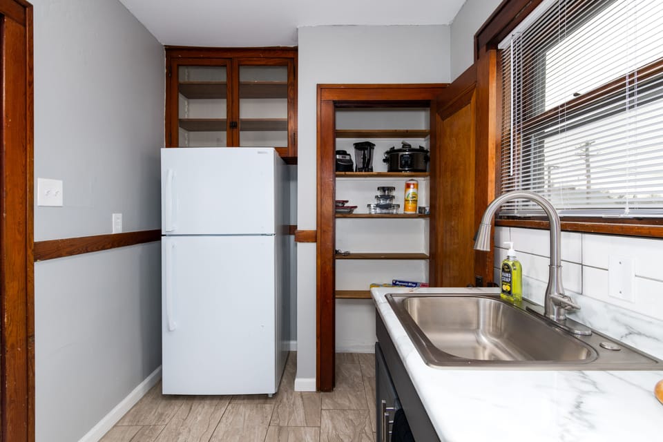 Pantry with some supplies