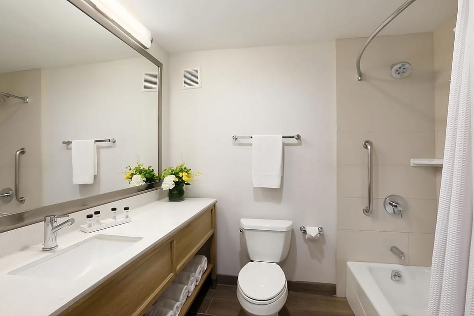 Soak or shower comfortably with fresh towels ready and waiting.