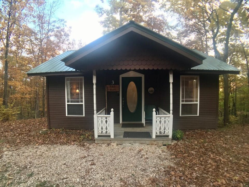 Rock Bluff in Autumn.