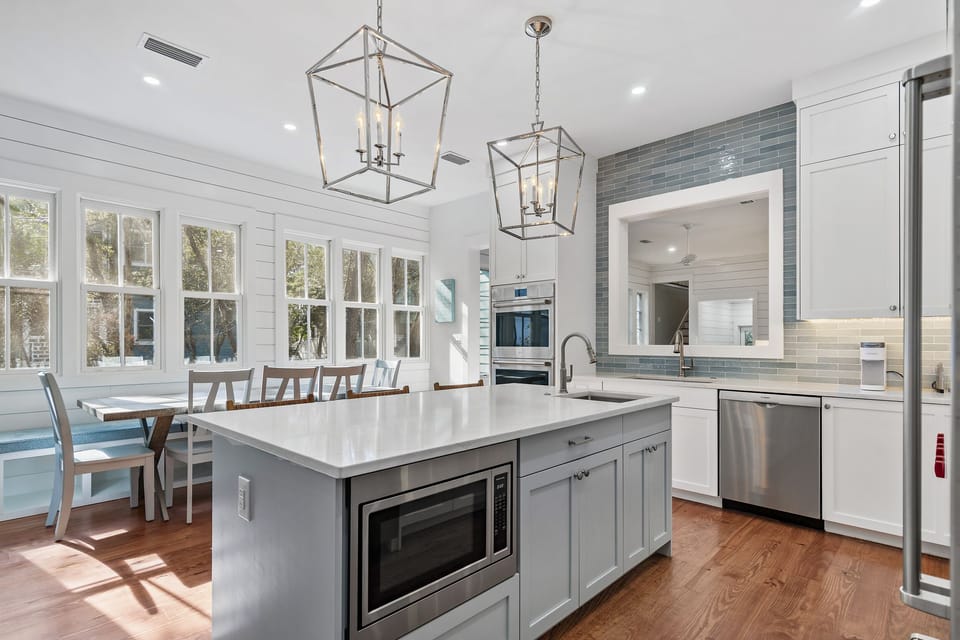 37 Lake District Lane - WaterColor - Kitchen and Dining Area