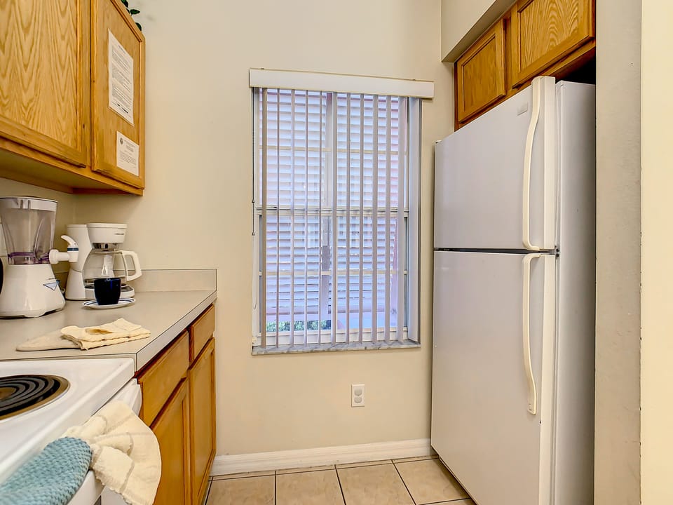 Cozy kitchen nook with natural light for morning coffee or meals.