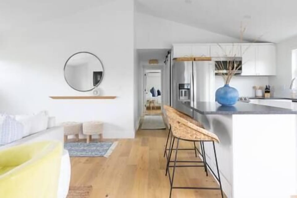bedrooms down the hallway