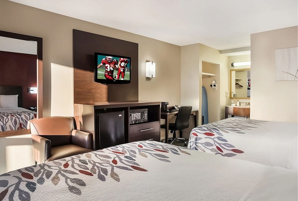 Bedroom. Interior and views may vary based on location and availability.