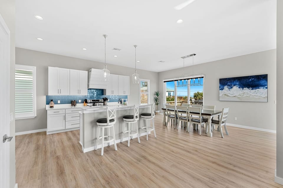 Fully equipped kitchen for all your cooking needs.