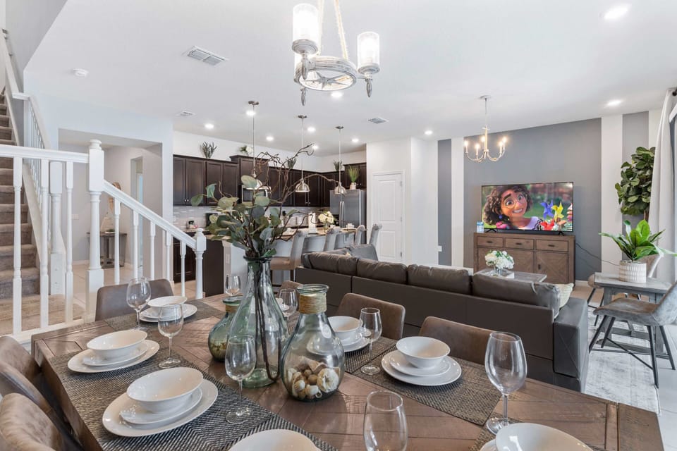 The dining area is the perfect place to indulge in culinary delights amidst refined decor and timeless charm.