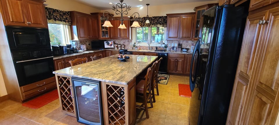 Trinity Lodge kitchen.