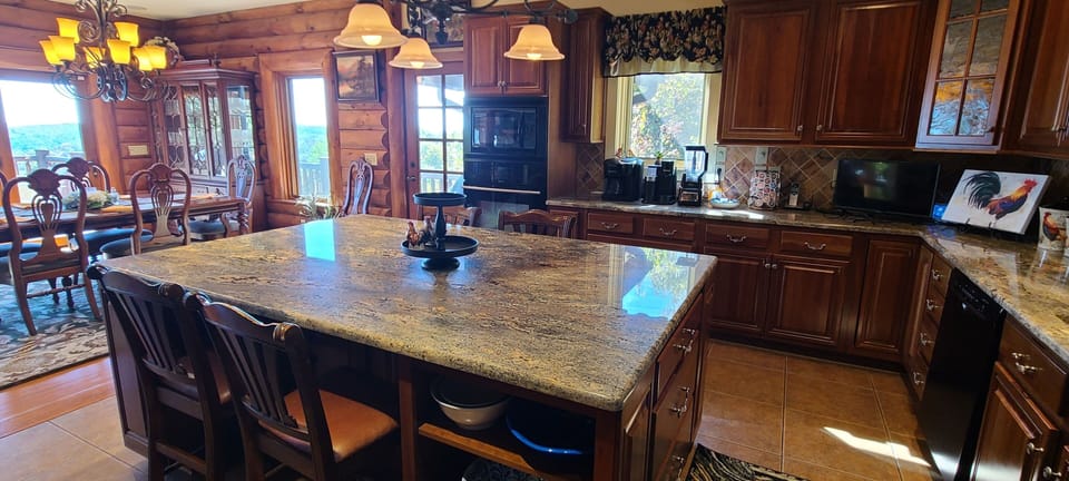 Trinity Lodge kitchen.