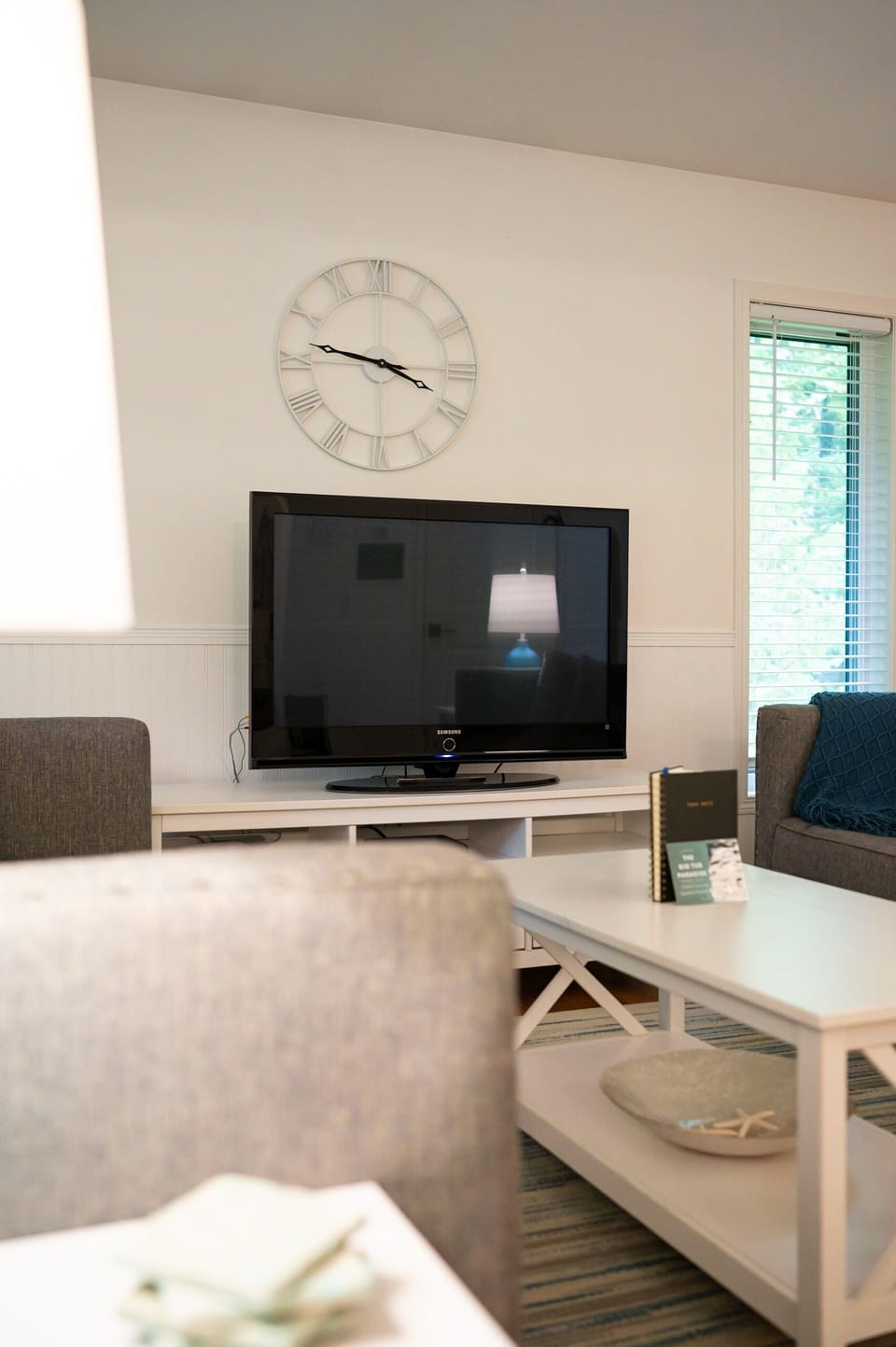 TV available for movie nights or rainy days.