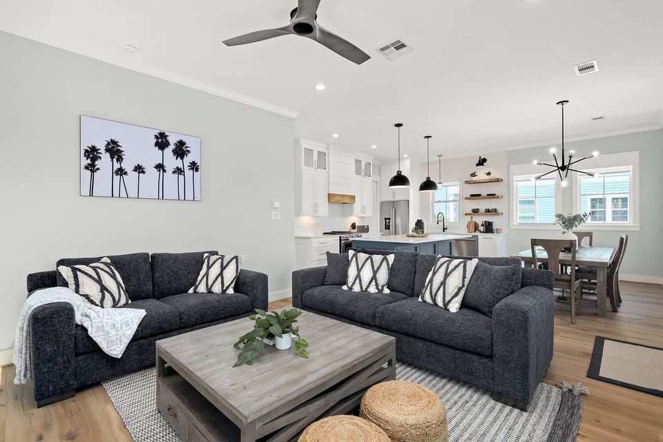 Living room with comfortable seating