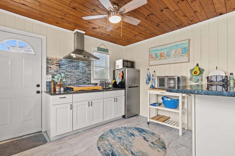 Make dinner or go out, it's your vacation.