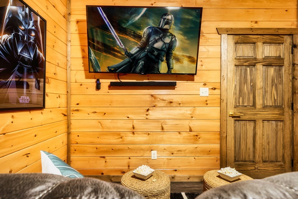 Enjoy Movie Night in Cup Runneth Over's Dedicated Family Theater