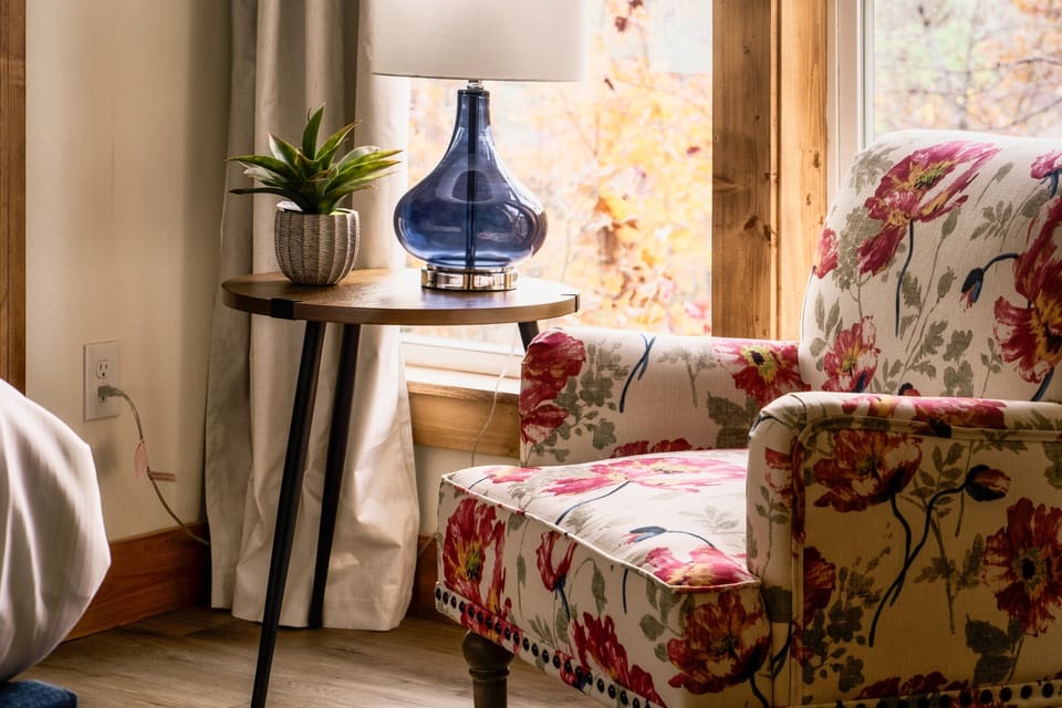 Seating in the second of our king bedrooms