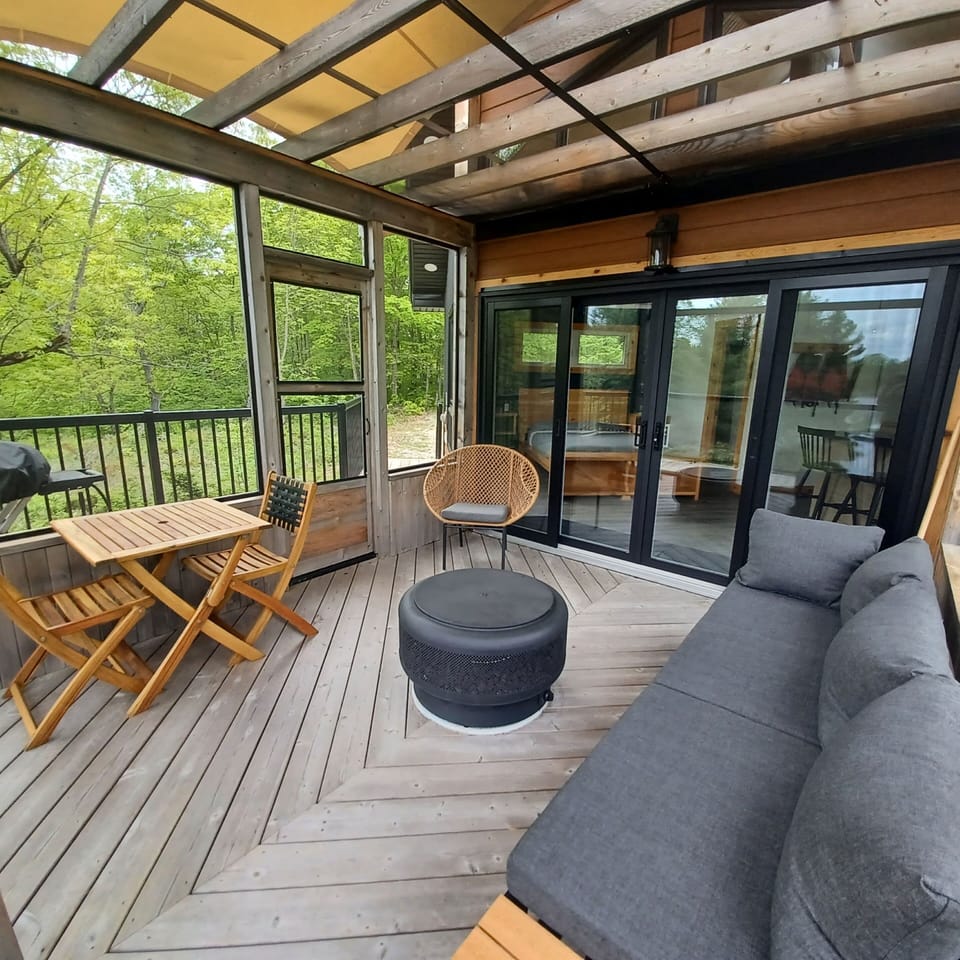 Screened-in Gazebo