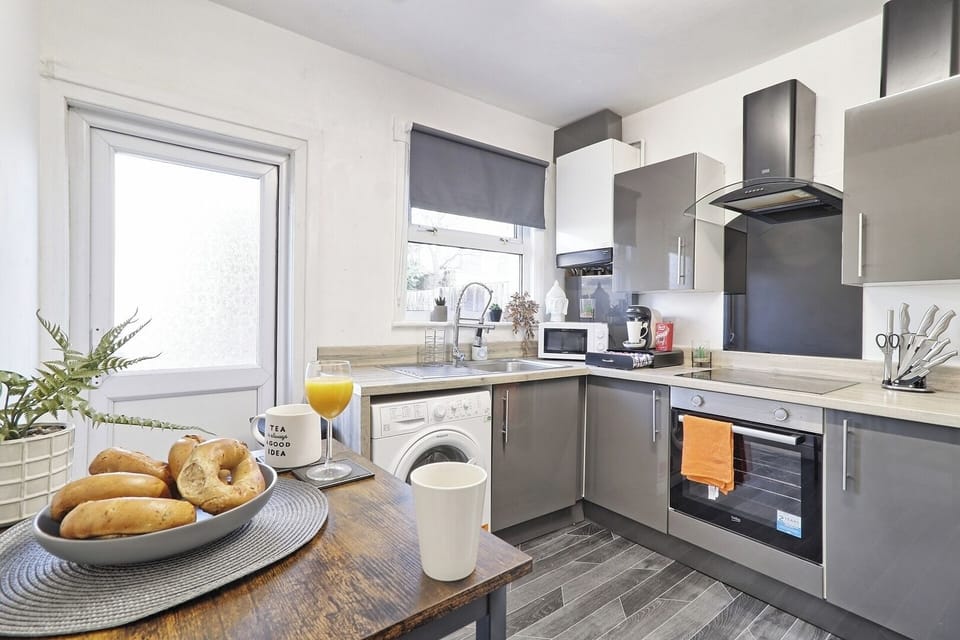 Start your day in our fully equipped, modern kitchen.