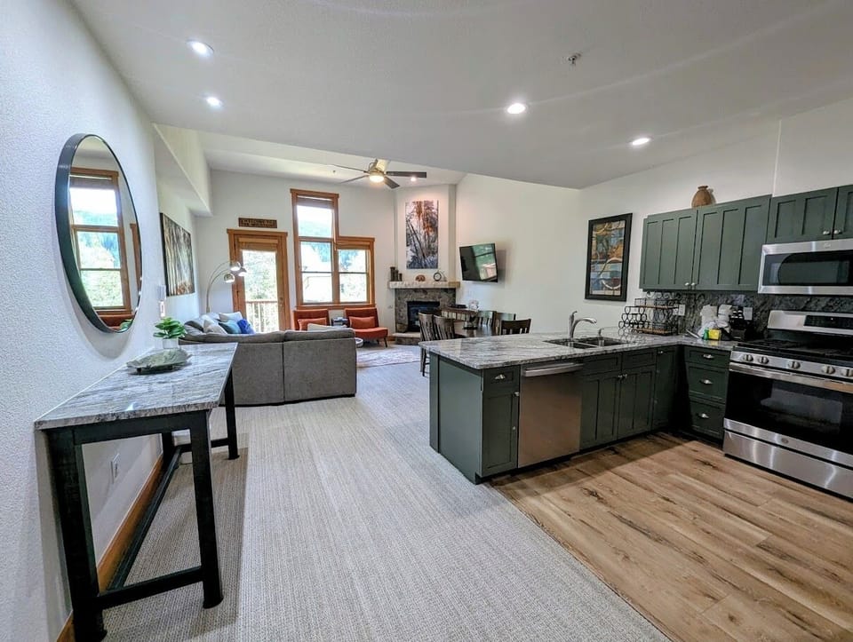 Bright, open layout