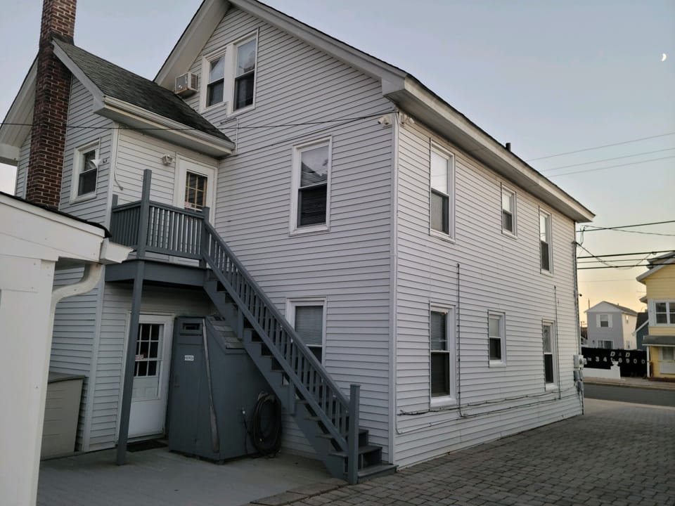 Back Entrances to Unit 1 & 2