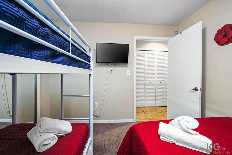 This room has its own tv