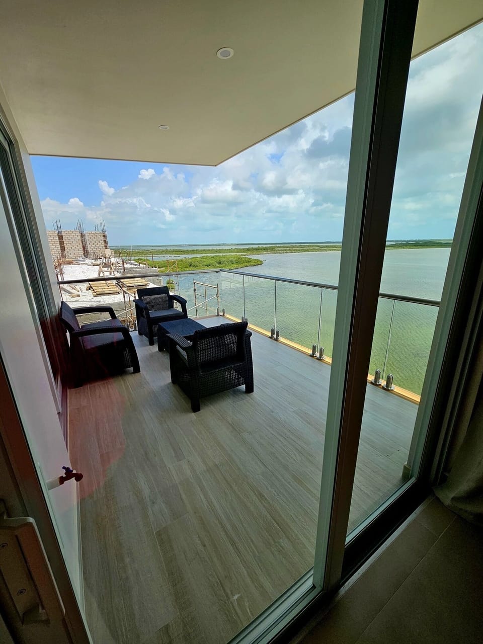 Balcony (view from living room)